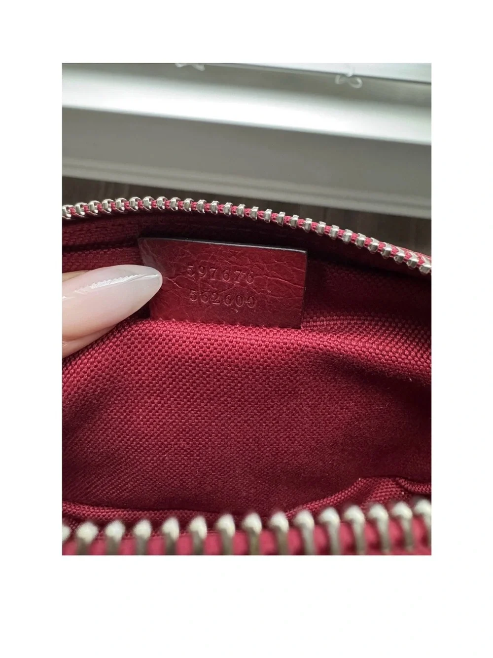 Gucci Morpheus Red Crackle Leather mini belt bag